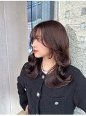 ミルクティーベージュダブルカラーインナーカラーケアブリーチ