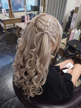 エヌエービー 池袋店(N.A.B.) ハーフツインテール