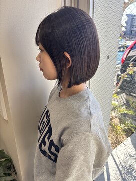 ソワカ(SOWACA) ぱつっとボブ/切りっぱなしボブ