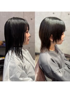 ルフレ 新宿歌舞伎町店(Reflet) エクステアウト/カット/ウルフ/イメチェン