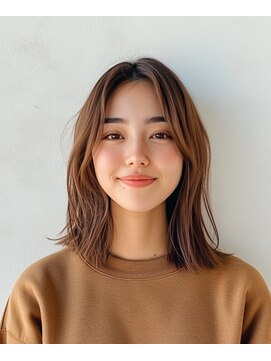 ルシードスタイル アウラ 松戸市五香(LUCIDO STYLE Aura) 大人重めロング【松戸#五香#白髪染め#カラー#髪質改善】