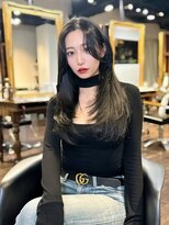 ゲームバイアランスミシー 心斎橋(GAME by Alan Smithee)&nbsp;ワンホンヘア/レイヤーカット/心斎橋