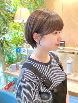 ロンドフルール 大宮東口(Lond fleur) イメチェン外ハネボブ美髪ワイドバングレイヤーショート/大宮
