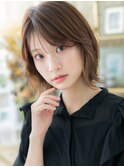 インナーカラー外ハネカール小顔ウルフヘアh3志木20代30代40代