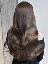 エインアンリー 明治神宮前(AIN.ANLY.)&nbsp;レイヤーカットラベンダーグレーアッシュグレージュ美髪