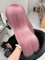 ベレーザシェルト(Beleza scelto)&nbsp;13425髪質改善ストレートラベンダーミルクティーホワイトピンク