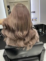 ヘアーデザイン ジェルム(Hair Design germe)&nbsp;ミルクティーベージュ×プルエクステ