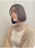 メルティカラー似合わせカットウェーブミディアム縮毛矯正
