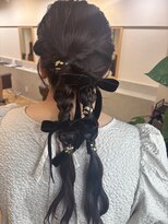 インビテーション(invitation) ツイン編み下ろしアレンジ