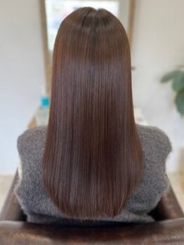 ロッコ(Locco)の写真/ダメージ・ゴワつきパサつきのお悩みに◎高濃度水素トリートメントで理想のうるツヤヘアへ♪