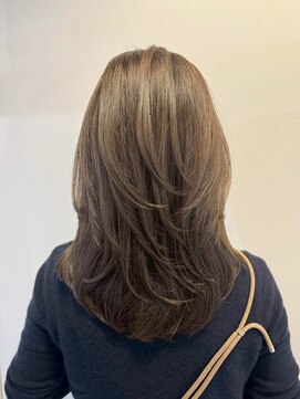 ムード(MOOD,) 暗めカラー/グランマッシュ[レイヤーカット/髪質改善/銀座]