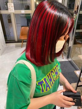 ハイレート ウニクス川越店(Hairate) 【Hairate本川越】デザインカラーインナーアンブレラカラー