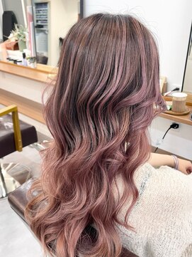 白髪ぼかしにも◎バレイヤージュカラー ビフォアー＆アフター