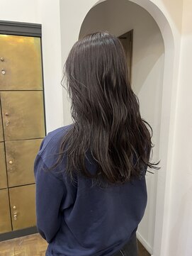 ヘアーアイスカルテット(HAIR ICI QUARTET) ◎透明感ラベンダーカラー×艶髪ロング20代30代