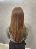 ブリーチなし艶髪オリーブベージュ