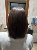 ミディアムストレート
