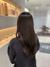 【涼花指名限定】似合わせ韓国風ツヤツヤくびれ巻きアレンジ￥2750