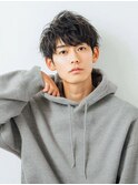 MEN’S/ニュアンスパーマ/ニュアンスウルフ/茗荷谷