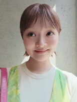 キャロルガーデンズ ボコカ 表参道(Carroll Gardens bococa) シアーオレンジベージュ×ミニボブ