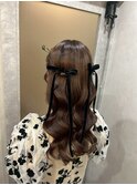 【ハーフツイン】六本木/六本木駅/デート/ヘアセット/早朝