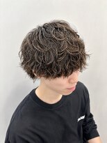 メルシー ドゥ メンズ(merci deux)&nbsp;メンズ無造作波巻きパーマ