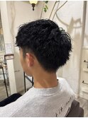 ツイストピンパーマ