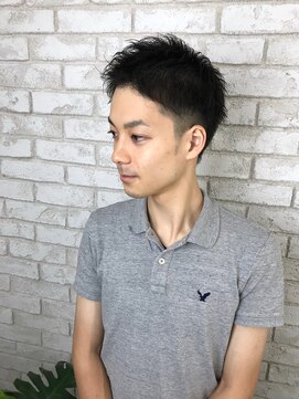 プライズ アイリス 池袋東口店(prize Iris) ショートレイヤー ソフトツーブロック MEN'S HAIR　池袋