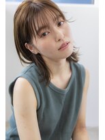 アコロン(acoron)&nbsp;小顔カット＿マニッシュ ＿フレンチボブ ＿美髪＿ネイビーカラー