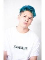 ビハインドザカーテン(BEHIND THE CURTAIN)&nbsp;デザインカラー×ツーブロックスタイル