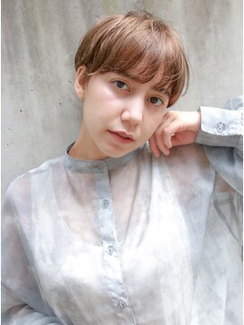 ラボ(Ravo) [Ravo]＊ベージュカラー×マッシュショート＊