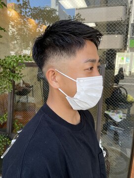 ニコアヘアデザイン(Nicoa hair design) お洒落フェードカット