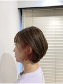 愛されフォルムショートボブ【Lapista池袋】