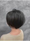 ふわっと感がかわいいショートボブ