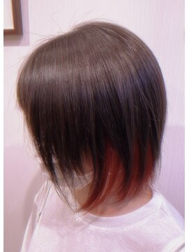 グランヘアー 南店(GRAN HAIR) インナーカラー☆ピンキーレッド