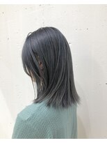 アンセム(anthe M) ツヤ髪グレージュ前髪カット韓国髪質改善トリートメント