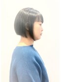 【松戸 藤原】秋冬　前下がりボブ刈り上げ