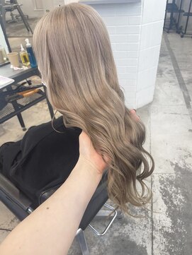 ゲーム 原宿店(GAME) ベージュ/ダブルカラー/ケアブリーチ/髪質改善/原宿