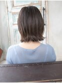 インナーカラー×切りっぱなし