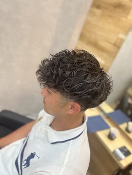 アグ ヘアー ミロ 本厚木店(Agu hair milo) おしゃれすぎる◎スペインカール×フェード 本厚木