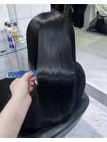 ノット 表参道青山(knot)&nbsp;赤み消し暗髪ブルーブラック