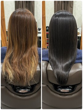 リリー 草津店(.Lily) 髪質改善カラーエステカット