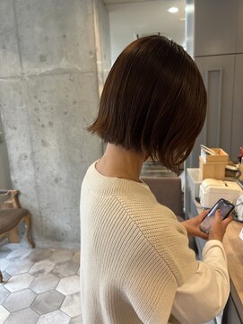 セレイン(serein) 切りっぱなしボブ