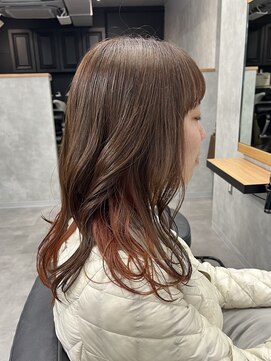 クラン 岡本(Chlan) 柔らかな印象オレンジカラー♪