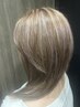 【個性的に】ハイライトorインナーダメージケアダブルカラー￥14,300→￥13,000