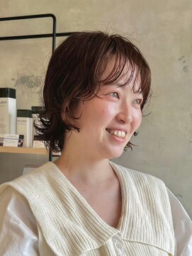 ニュイ(NUIT) ミルクティベージュカラーミニボブ大人ショートボブショート