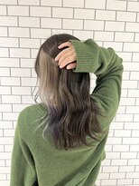 ノエル(noele)&nbsp;イヤリングカラー/ホワイトベージュ×オリーブグレージュ