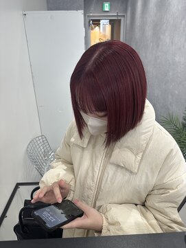 シーエスメイドバイシャチュー 栄店(CS made by SHACHU) ワインレッドカラー