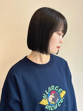 フルリール(fleurir) ぱつっと前下がりボブ