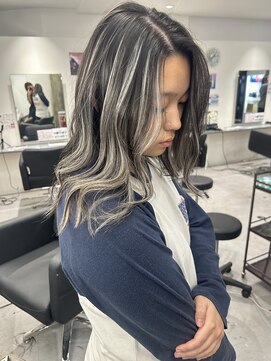 キング 枚方店(K!ng) 縮毛矯正髪質改善ハイライトレイヤーカット枚方美容室エクステ