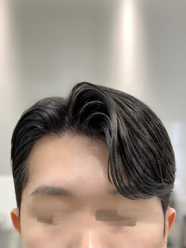 アールプラスヘアサロン(ar+ hair salon) 韓国ダウンパーマ ガイルヘア 前髪カルマ 毛流パーマ